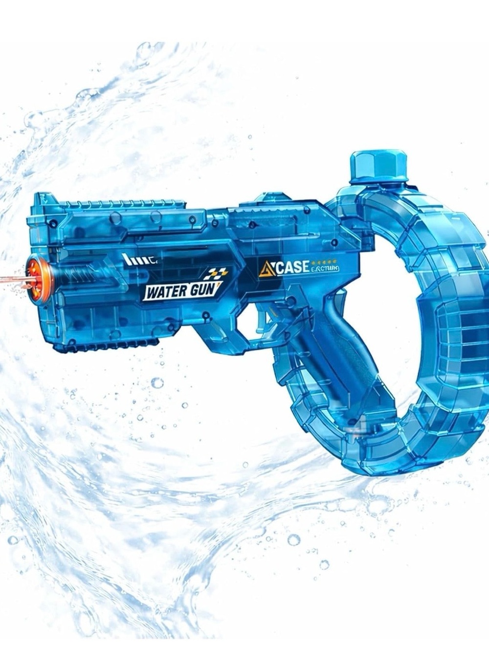 Blue Water Gun for Kids - Rapid Splash Blaster